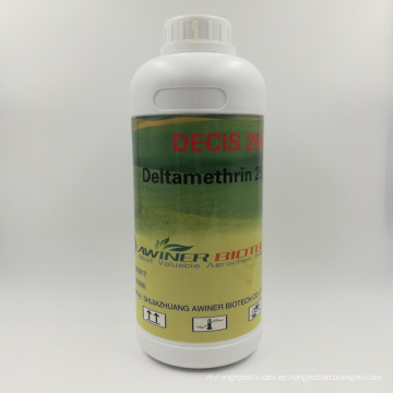 pulverizar el insecticida Deltamethrin 2.5 ec
